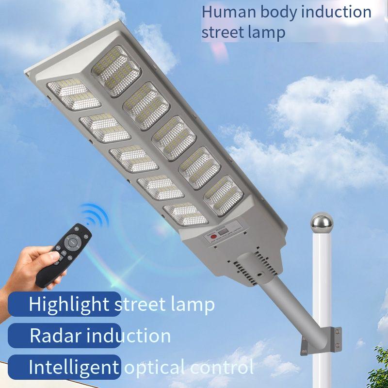 Smart Garden Solar Lights - Lampa solarna uliczna 400W, wodoodporna IP67,
