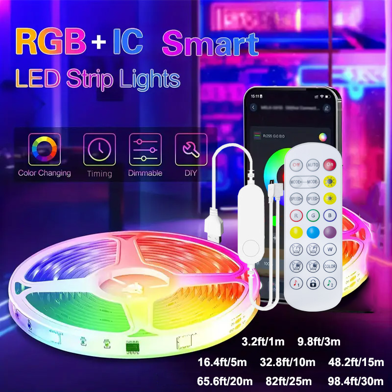 Inteligentna taśma LED RGBIC T – Smart Garden Light Controller recenzja i cena