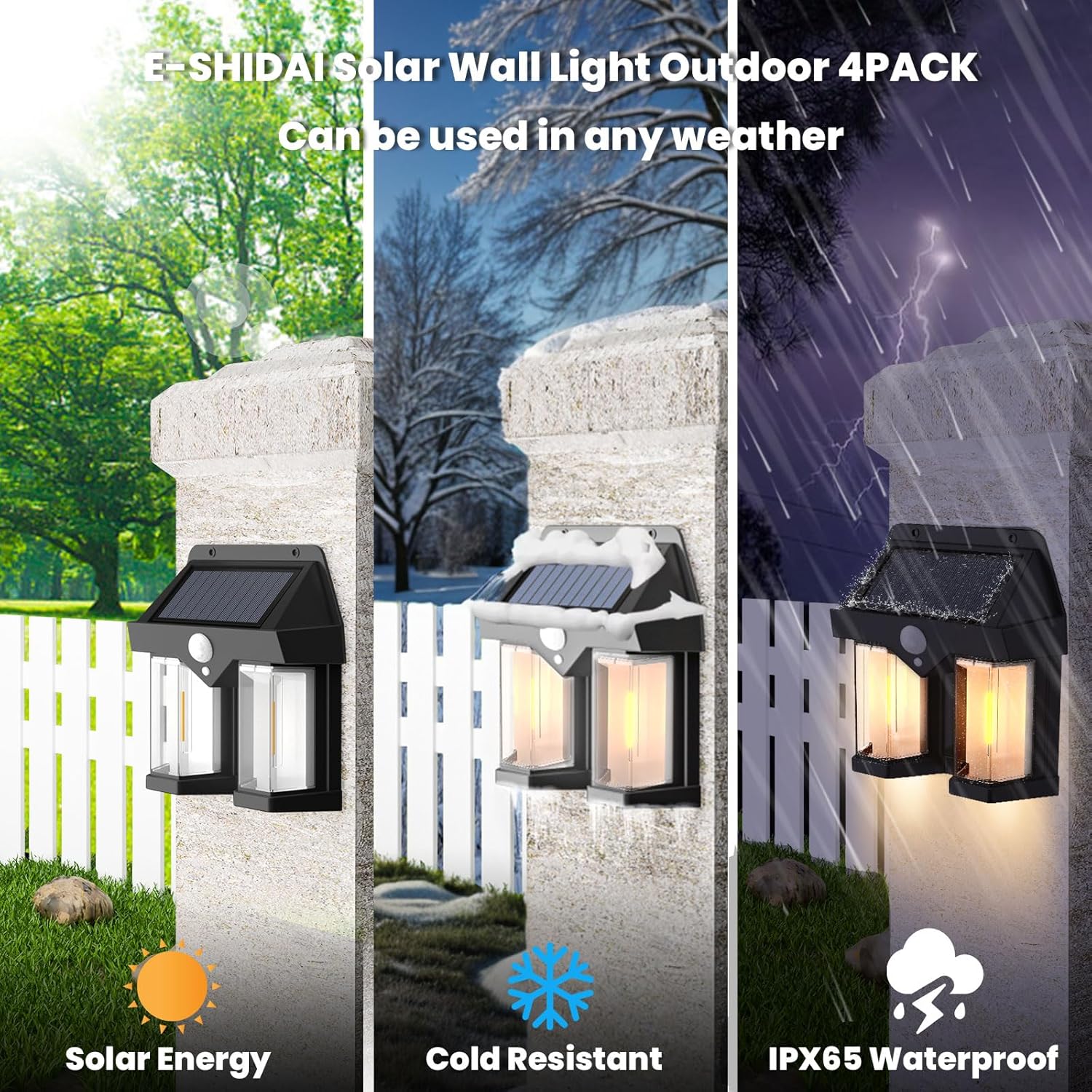 Solarna lampa ścienna w stylu  – Smart Garden Solar Lights recenzja i cena