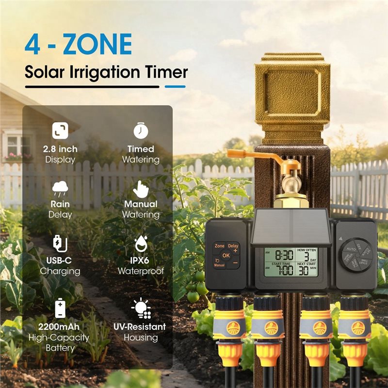 B97A-BSP3/4 Solarny Timer Nawa – Smart Garden Tap Timer recenzja i cena