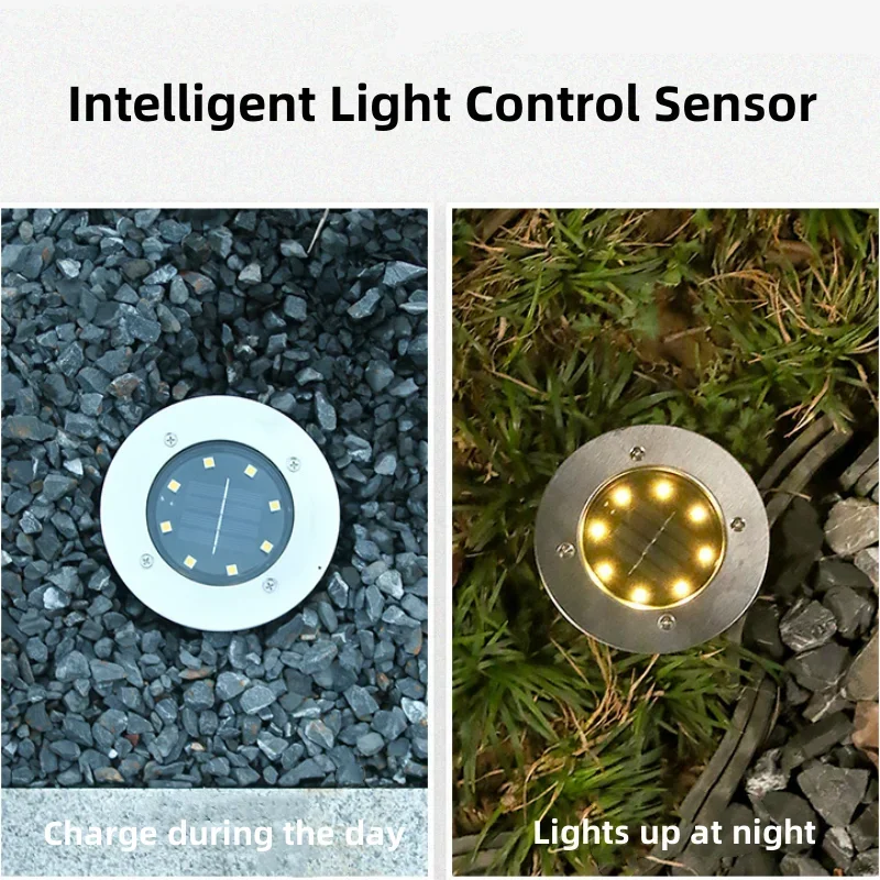 4 szt. LED Solarne lampy ogrod – Smart Garden Solar Lights recenzja i cena